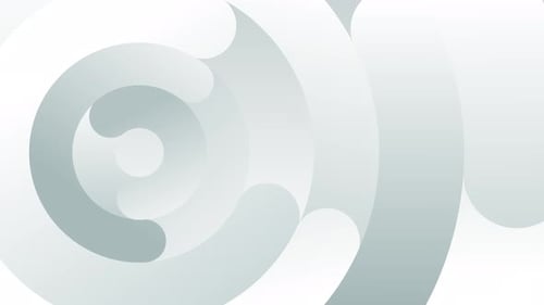 Animation d'arrière-plan bouclable de formes géométriques circulaires