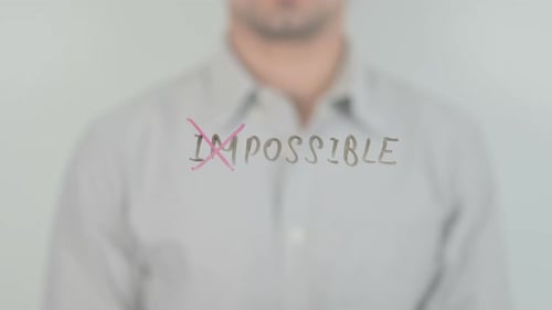 Possible, Writing on Transparent Screen