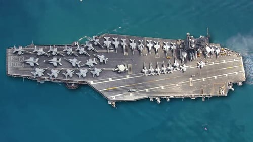 Aircraft carrier highlights military strength and naval readiness