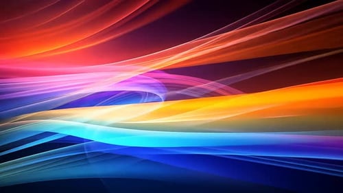 Abstract vibrant flowing lines (1)