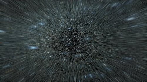 galaxy and stars zoom tunnel