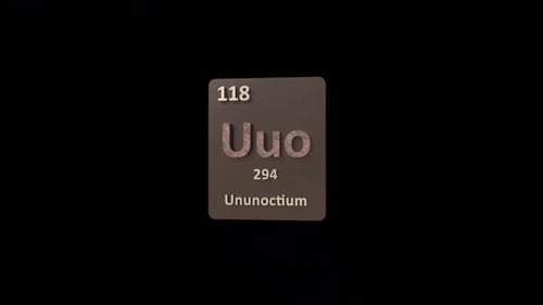 Ununoctium Periodic Table