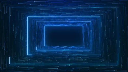 Hologram HUD circle interfaces. Digital data network protection. circle interfaces, futuristic displ