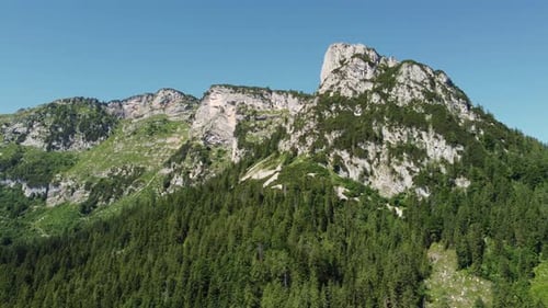 High mountain in the Austrian alps