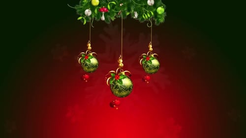 Animation de Noël Red Loop