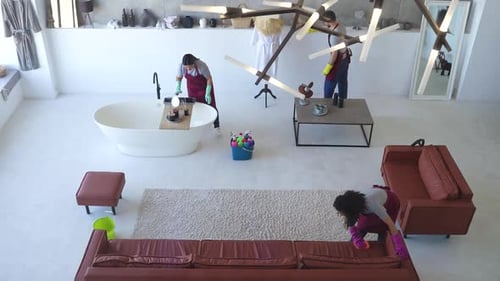Housekeeping in Modern Studio