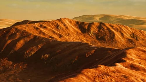 Red Sand Dunes of Namibia
