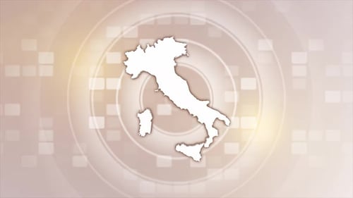Animated Italy Map Reveal for Corporate Presentations