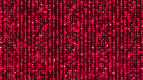 Roter Herzen-Hintergrund