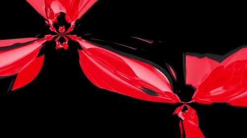 Abstract Red Light Luxury Background Digital Rendering