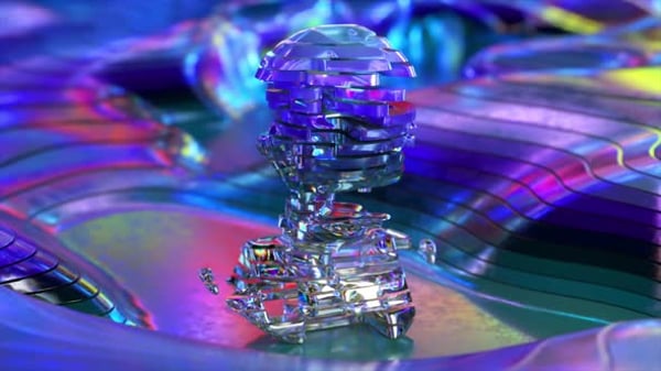 Exploding Tech Brain 3D Neural Burst Animation Vertical, Backgrounds ...