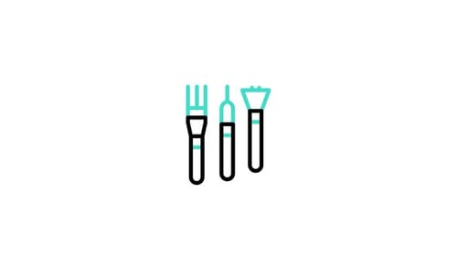 Brushes Animated Icon