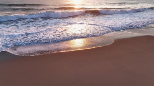 Waves White Foam Ocean