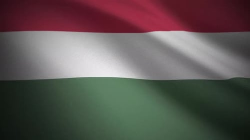 Hungary Flag Cloth Simulation – Motion Graphics