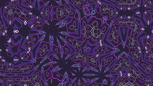 Looping Geometric Pattern 4K