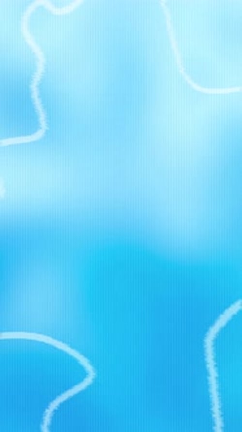 Vertical light blue pixel grid texture in 4K 60fps loop, soft white curves