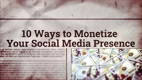 Grunge Newspaper Article Reveal for Social Media and Business