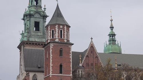 Church in Wawel Royal Castle in Krakow, Poland
