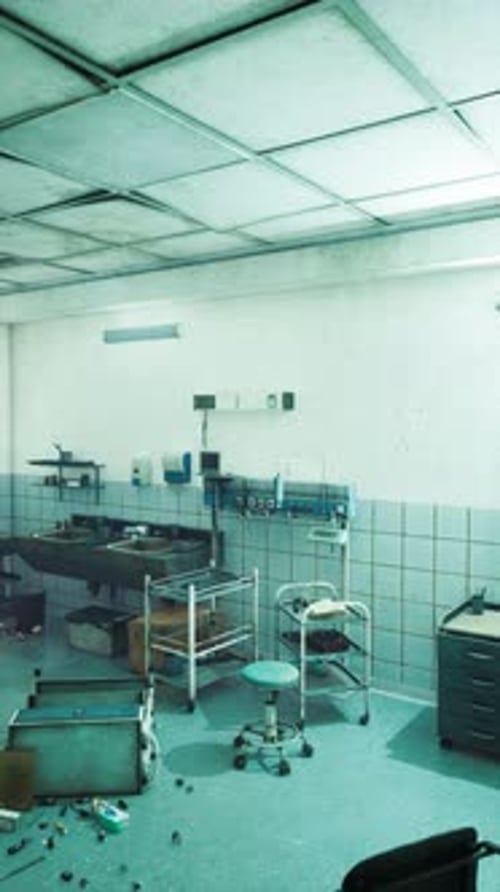 Exploring the Abandoned Remains of an Old Hospital Ward Filled with Memories