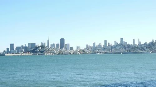 Ship Swims Up to San Francisco