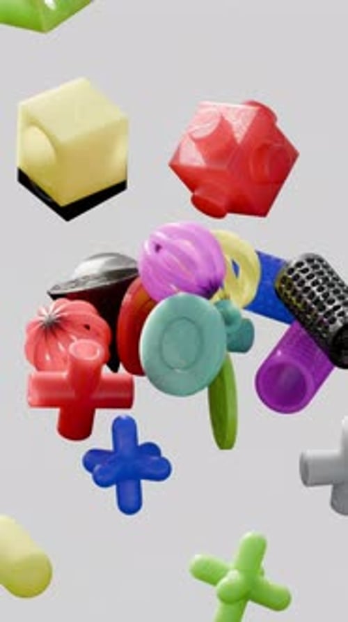 Animation of Geometric Shapes in Motion