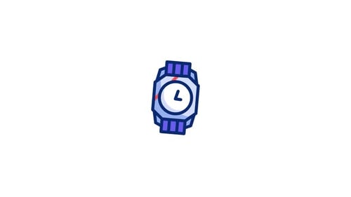 Wristwatch Animated Icon
