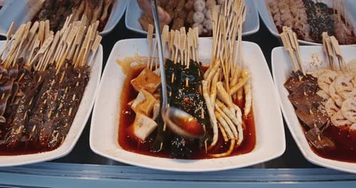 Chengdu Sichuan China Various Meat