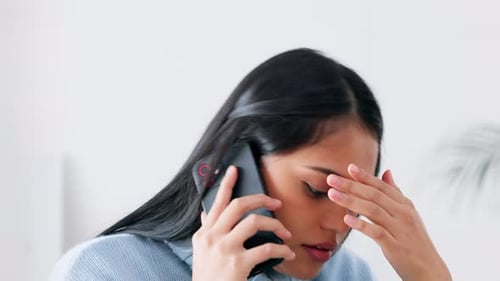 Young Woman Talking on her Mobile Phone