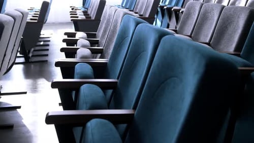 Empty Chairs in Auditorium or Theater