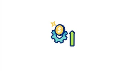 Cost Effectiveness Animated Icon