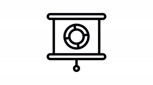 graph line icon animation