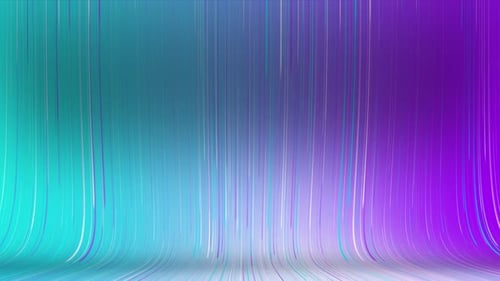 Abstract Moving Colored Light Animation Yellow and Blue Colors Light Flares Background or Overlay