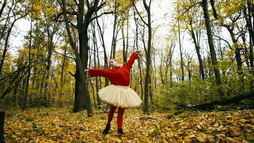 In the Middle of an Autumn Forest a Woman Reveals Her Soul Through Ballet