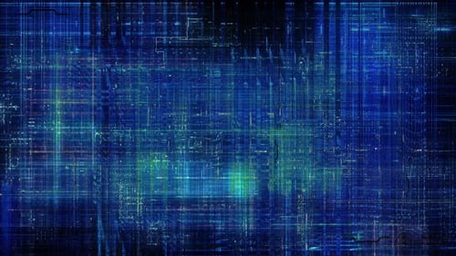 Digital Technology Background 4k Loop