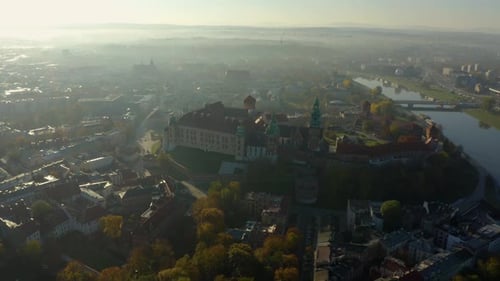 Historic royal Wawel castle in Krakow. Historic royal Wawel Cathedral and castle in Cracow, Poland.
