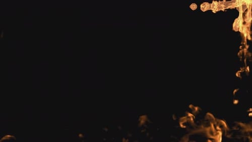 Dynamic Fire Frame Reveal Transition