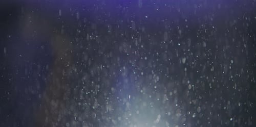 Echte Staubpartikel mit Hintergrundbeleuchtung, die zirkulieren