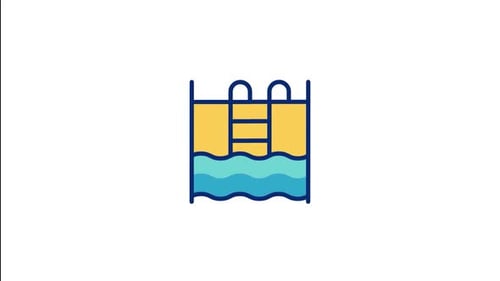 Animiertes Poolleiter-Symbol