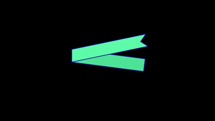 Animación Ribbon Alpha, Motion Graphics Incluyendo: 3d y abstracto - Envato