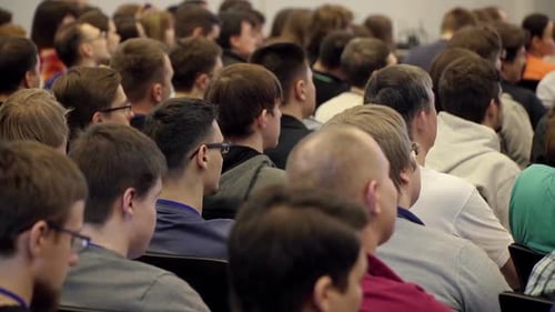 It Conference in Moscow Auditorium