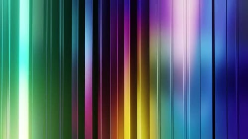 Stripe geometric pattern background rainbow reflection