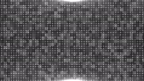 Efectos de falla y estáticos y datos de fotogramas, distorsión de señal de TV, falla televisiva, animación