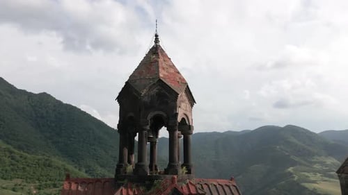 Dome of Noravank church in Syuniq province in Armenia, Caucasus.