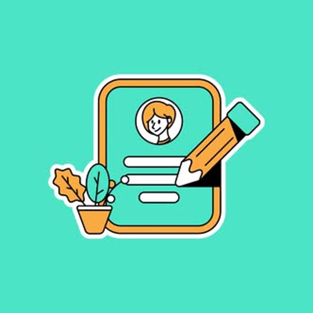 Edit Profile animation, Elements Motion Graphics ft. profile & update ...