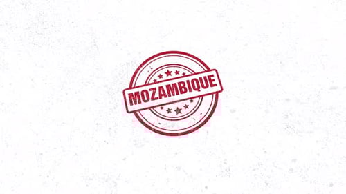 Mozambique Rubber Stamp