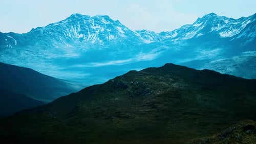 Beautiful Panoramic View of the Mountains