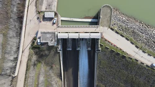 Dam Aerial Drone