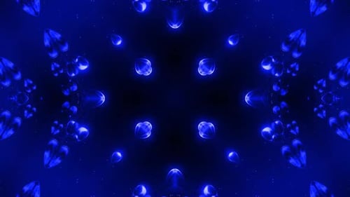 Blue Lights Motion Background