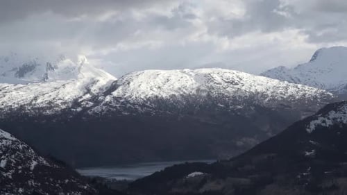 Moving Clouds of high mountains