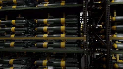 Military Bomb and Ammunition Storage Warehouse